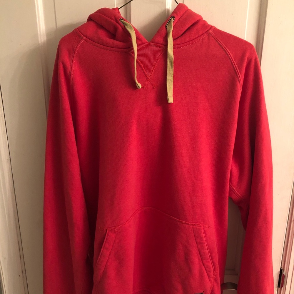 Burton red sweatshirt
